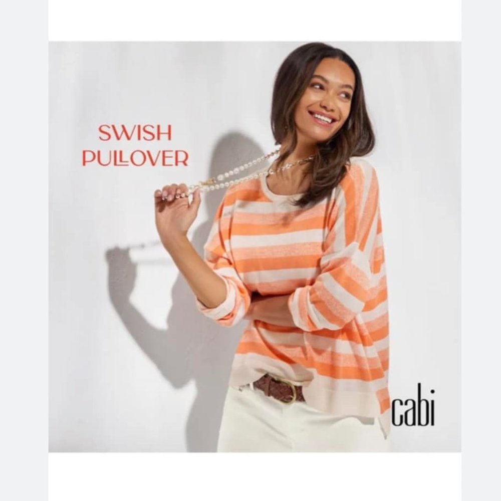 CAbi #6179 Swish Pullover $45 (Worn Once)